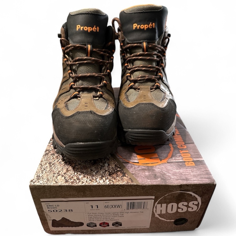 Waterproof Rugged Composite Safety Toe Work Hiking Boots Rugged Lace Up 11 XXW